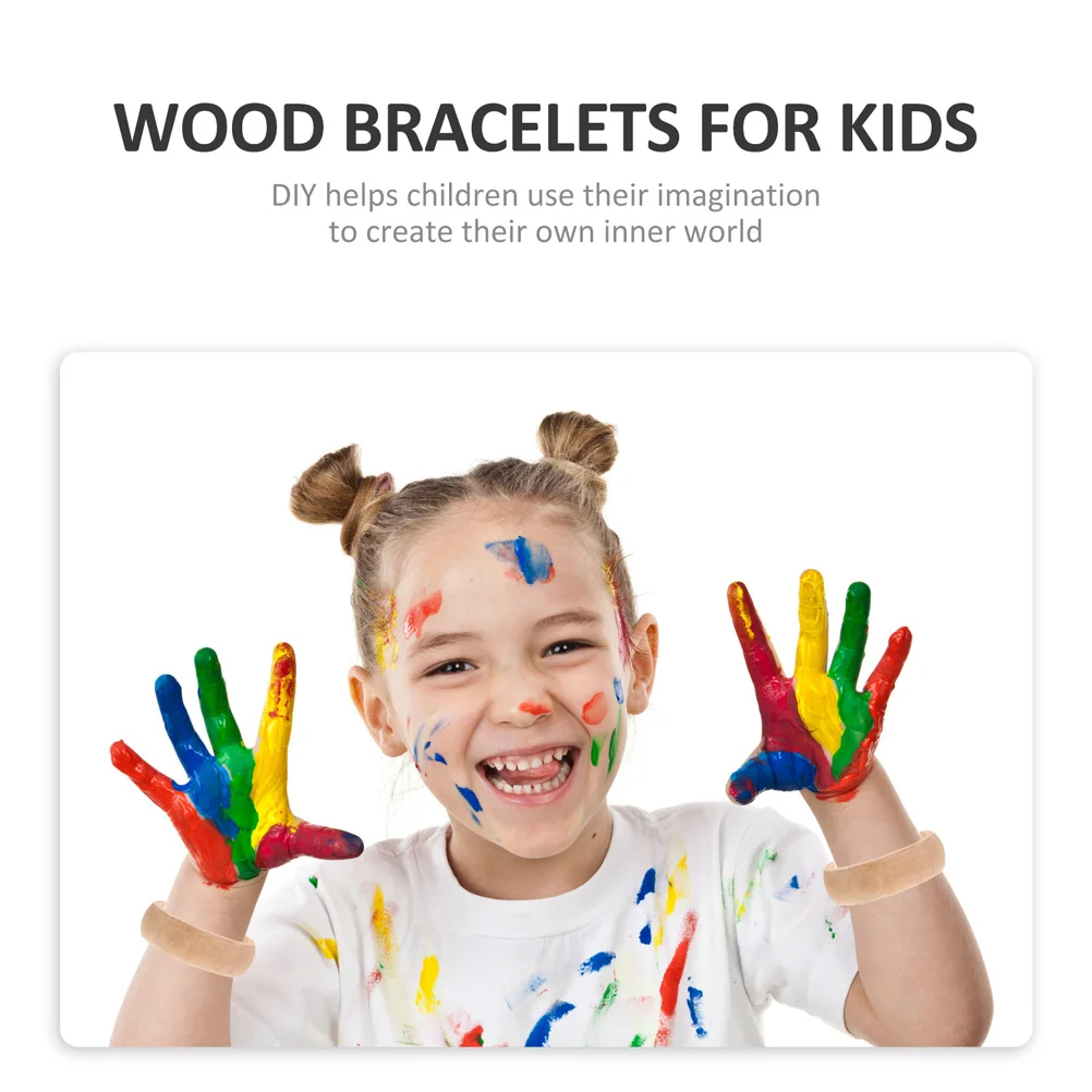 6Pcs Unpainted Wood Bangle Bracelets DIY Craft Accessories for Kids and Adults Unfinished Wood Bracelets Arts and Crafts
6Pcs Unpainted Wood Bangle Bracelets DIY Craft Accessories for Kids and Adults Unfinished Wood Bracelets Arts and Crafts