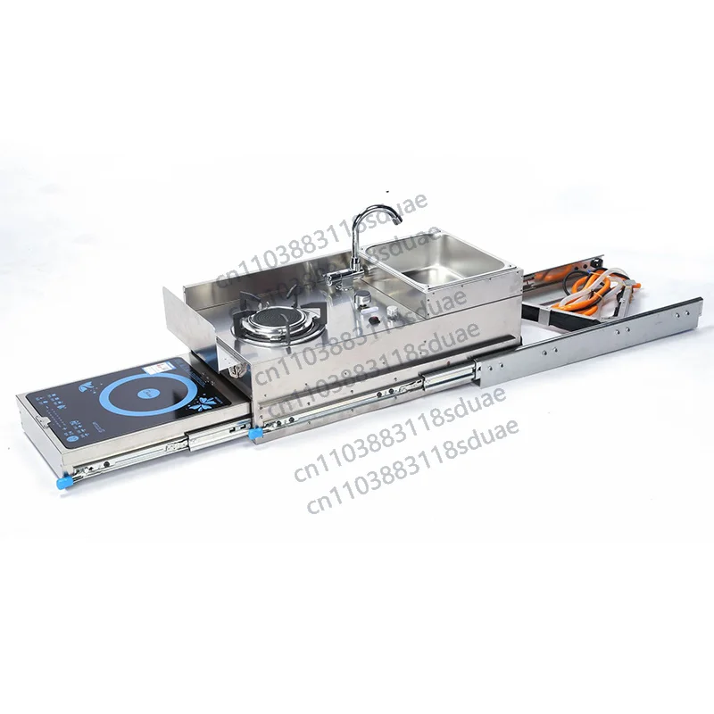 Pull-out gas stove sink induction cooker SUV RV pull-out kitchen mini gas stove induction cooker with sink GR-C005
Pull-out gas stove sink induction cooker SUV RV pull-out kitchen mini gas stove induction cooker with sink GR-C005