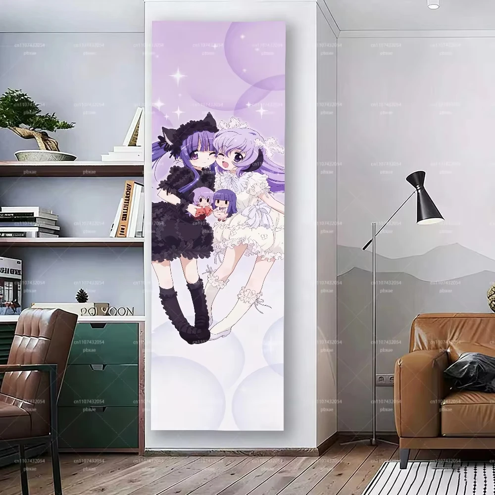 Di Gi Charat Long Tapestry, Retro 2000s Anime Girl Wall Hanging, Gothic Lolita Aesthetic Banner, Otaku Room Decor
Di Gi Charat Long Tapestry, Retro 2000s Anime Girl Wall Hanging, Gothic Lolita Aesthetic Banner, Otaku Room Decor