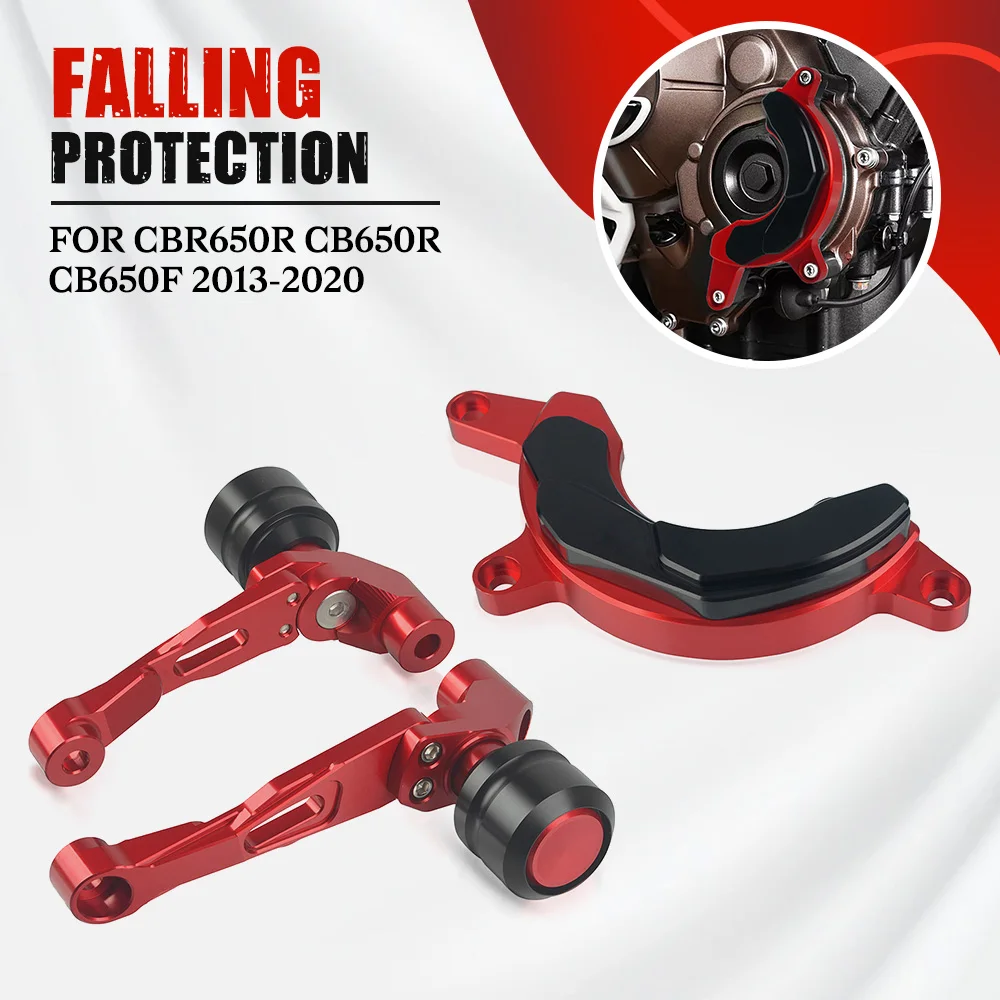 For Honda CBR650R CB650R CB650F 2017 2018 2019 2020 2021 2022 Motorcycle Frame Sliders Crash Protector Falling Protection Pad
For Honda CBR650R CB650R CB650F 2017 2018 2019 2020 2021 2022 Motorcycle Frame Sliders Crash Protector Falling Protection Pad