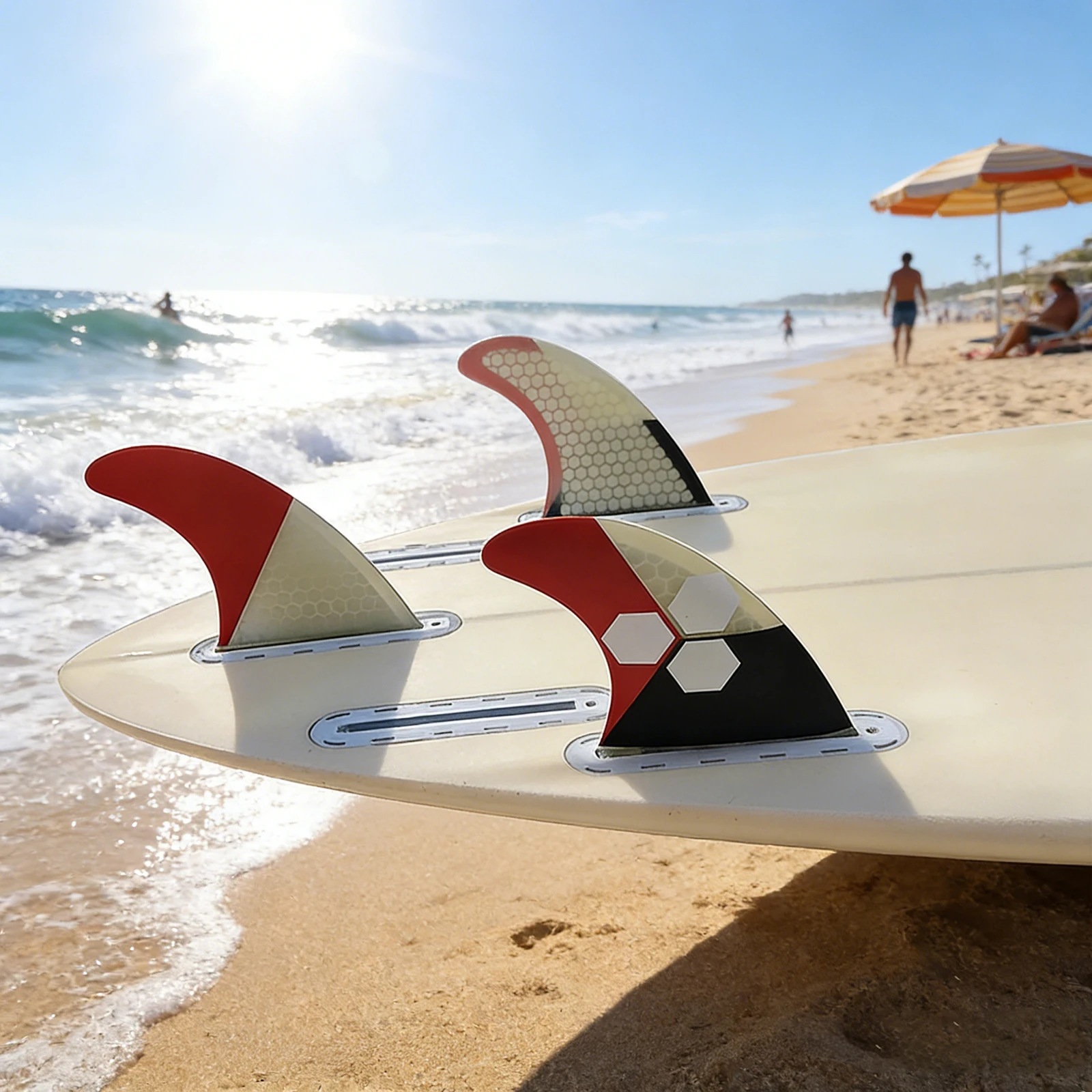 Плавники для серфборда UPSURF-FUTURE G5, карбоновые, с сотовой структурой, с одним креплением, для серфинга, водные виды спорта, 3 плавника, хит продаж
Плавники для серфборда UPSURF-FUTURE G5, карбоновые, с сотовой структурой, с одним креплением, для серфинга, водные виды спорта, 3 плавника, хит продаж
