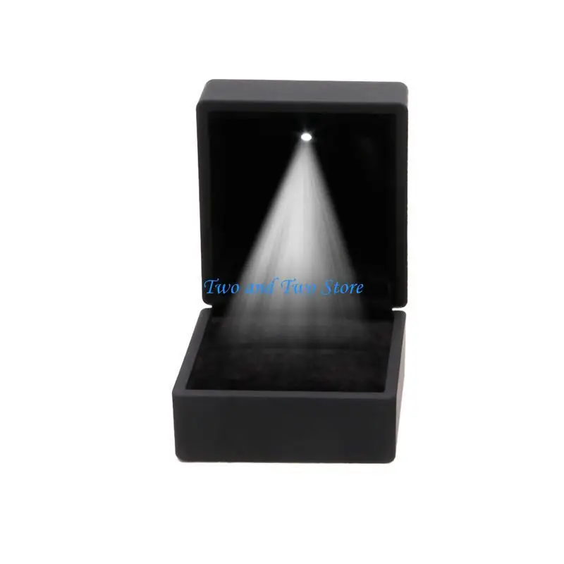 HX6F Personality Ring Box with LED Light Jewelry Display Gift Box for Engagement
HX6F Personality Ring Box with LED Light Jewelry Display Gift Box for Engagement