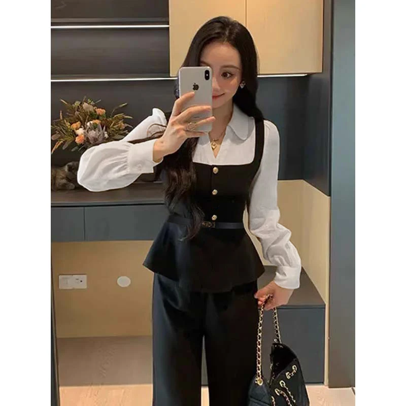 Slimming Color Blo Casual High Waist Pants High Waist Long Leg Polyester Fiber Wide Leg Pants Faionable Autumn ...
Slimming Color Blo Casual High Waist Pants High Waist Long Leg Polyester Fiber Wide Leg Pants Faionable Autumn ...