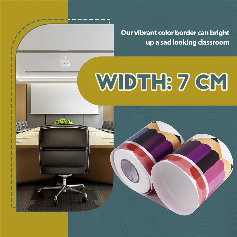 AED5-Bulletin Borders Stickers,Pencils Border Trim, 65.6Ft Back-To-School Decoration Borders For Black Board Trim Decoration
AED5-Bulletin Borders Stickers,Pencils Border Trim, 65.6Ft Back-To-School Decoration Borders For Black Board Trim Decoration