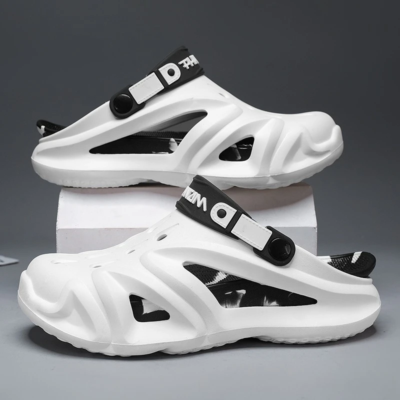 Hole shoes men's new summer thick-soled driving non-slip, deodorant and wear-resistant eva beach bag head sandals
Hole shoes men's new summer thick-soled driving non-slip, deodorant and wear-resistant eva beach bag head sandals