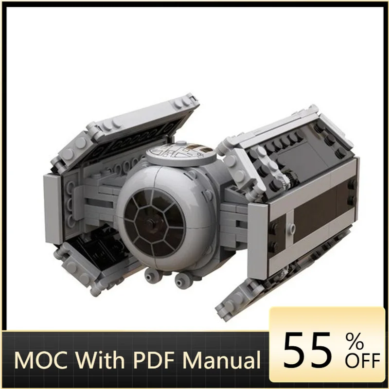 New 282 Parts MOC Star Fighting Series Twin Ion Engine Advanced Fighter Model Building Blocks Technology Assembly DIY Toys Gift
New 282 Parts MOC Star Fighting Series Twin Ion Engine Advanced Fighter Model Building Blocks Technology Assembly DIY Toys Gift