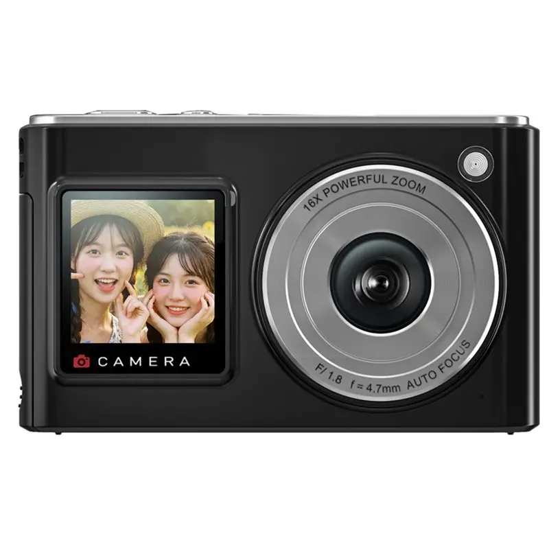 AS95-Portable 2.8 Inch 5K HD 21MP Digital Camera Front And Rear Dual Screens Ideal For Students, Selfie Outdoor Photography
AS95-Portable 2.8 Inch 5K HD 21MP Digital Camera Front And Rear Dual Screens Ideal For Students, Selfie Outdoor Photography