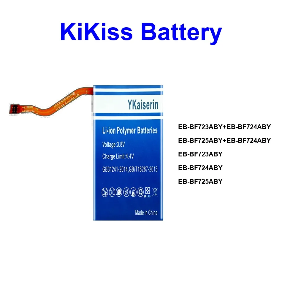 EB-BF725ABY EB-BF725ABY+EB-BF724ABY EB-BF723ABY Battery For Samsung Galaxy Z Flip 4 F723 F724 SM-F7210 5G 1600-3200Mah
EB-BF725ABY EB-BF725ABY+EB-BF724ABY EB-BF723ABY Battery For Samsung Galaxy Z Flip 4 F723 F724 SM-F7210 5G 1600-3200Mah