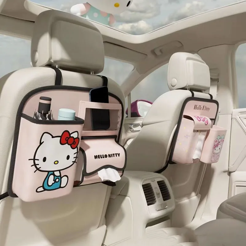 Kawaii Sanrio Cartoon Hello Kitty Kulomi Car Backrest Storage Bag Back of Car Seat Multi-Function Fold Trash Can Car Accessories
Kawaii Sanrio Cartoon Hello Kitty Kulomi Car Backrest Storage Bag Back of Car Seat Multi-Function Fold Trash Can Car Accessories