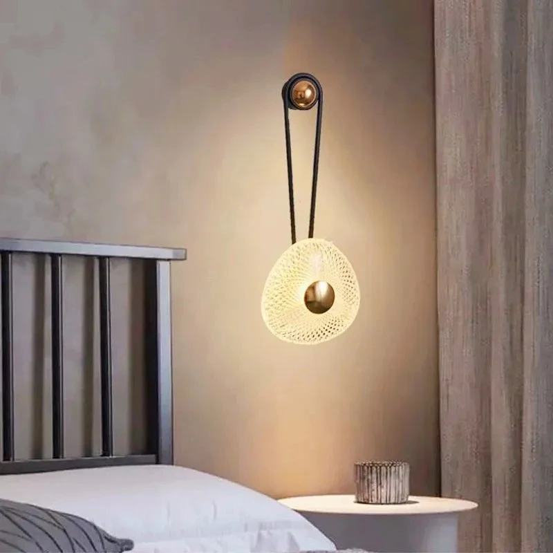 Light Luxury Metal Acrylic Bedside Wall Sconce I Bedroom Hotel Aisle Corridor Decorative Lighting Fixtures
Light Luxury Metal Acrylic Bedside Wall Sconce I Bedroom Hotel Aisle Corridor Decorative Lighting Fixtures