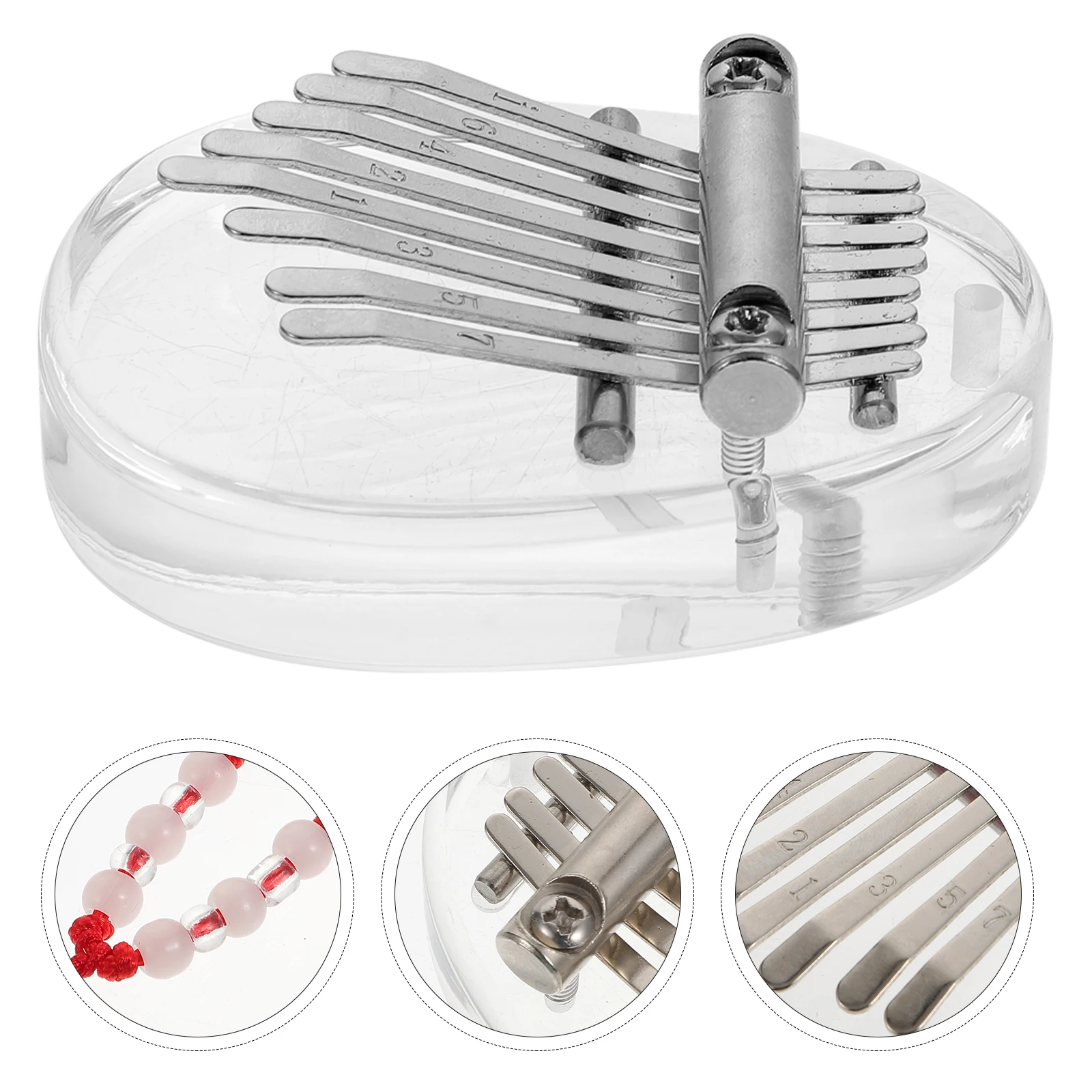 Small Thumb Piano Portable Finger Instrument for Kids and Adults Natural Wood Grain Lightweight Music Accessory with Pure Tone
Small Thumb Piano Portable Finger Instrument for Kids and Adults Natural Wood Grain Lightweight Music Accessory with Pure Tone