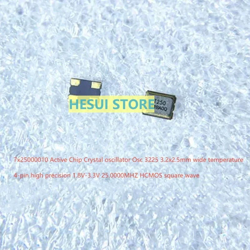 1/5/10 шт. 7X активный чип кварцевый генератор низкий разветвитель 3225 25 м 25 МГц 25,000 МГц OSC
1/5/10 шт. 7X активный чип кварцевый генератор низкий разветвитель 3225 25 м 25 МГц 25,000 МГц OSC
