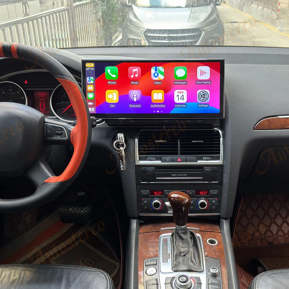 Qualcomm 15,8-дюймовый Android 14 Carplay для Audi Q7 2010-2015 GPS-навигация Автомобильный радиоэкран Мультимедийный плеер Стерео головное устройство
Qualcomm 15,8-дюймовый Android 14 Carplay для Audi Q7 2010-2015 GPS-навигация Автомобильный радиоэкран Мультимедийный плеер Стерео головное устройство