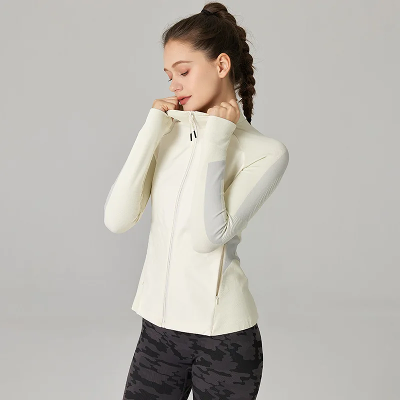 Seamless Zipper Fitness Long Sleeve Sport Jacket Top Women Windproof Yoga Tennis Coat Outdoor Running Training Suit Slim Fit New
Seamless Zipper Fitness Long Sleeve Sport Jacket Top Women Windproof Yoga Tennis Coat Outdoor Running Training Suit Slim Fit New