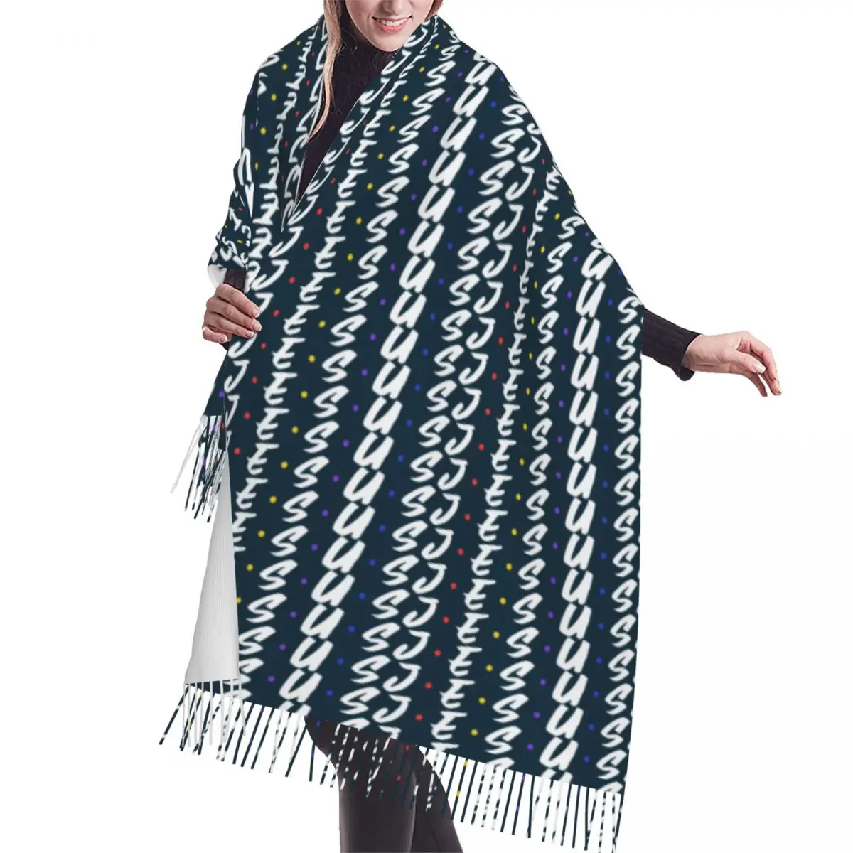 Jesus Christian Tassel Scarf Women Soft Religious Faith Shawl Wrap Ladies Winter Scarves
Jesus Christian Tassel Scarf Women Soft Religious Faith Shawl Wrap Ladies Winter Scarves