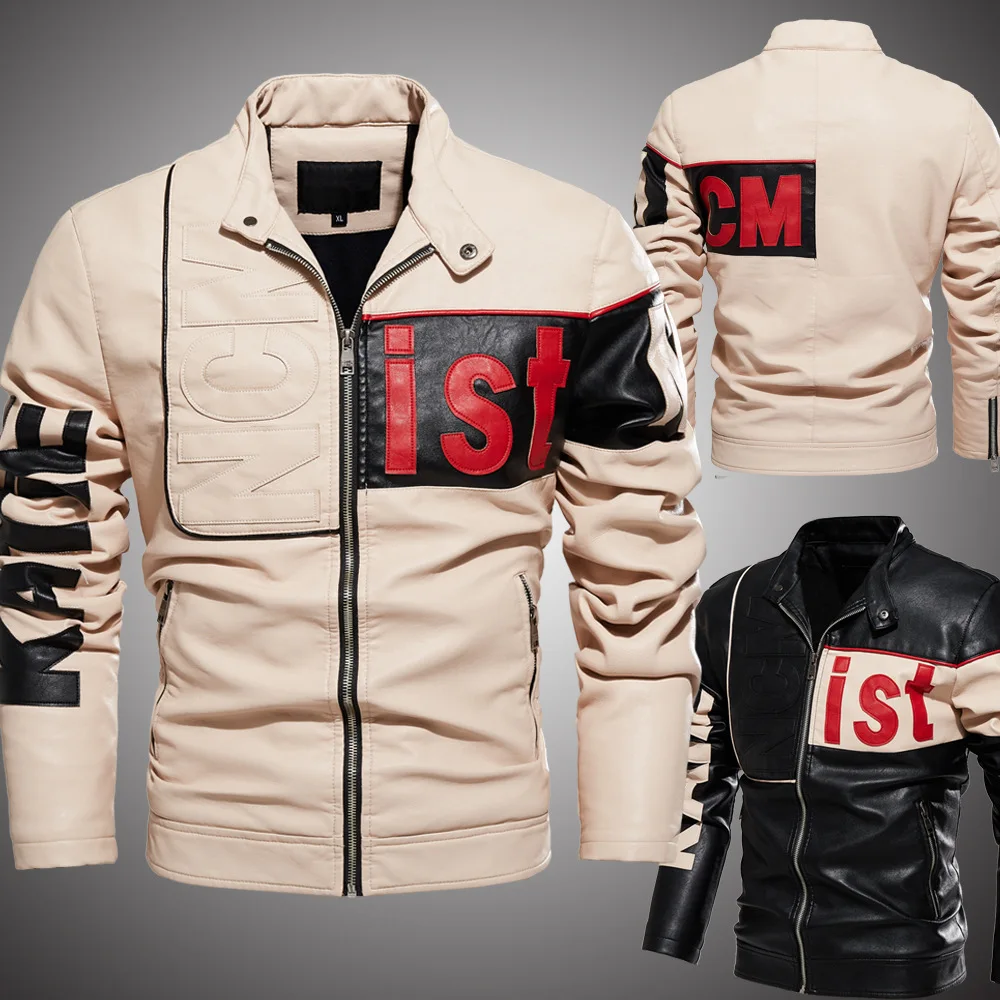 2025 New Men Fleece Leather Jacket Men's Fashion Casual Motorcycle Style Jacket Windproof Warm High Quality Men's Overcoat
2025 New Men Fleece Leather Jacket Men's Fashion Casual Motorcycle Style Jacket Windproof Warm High Quality Men's Overcoat