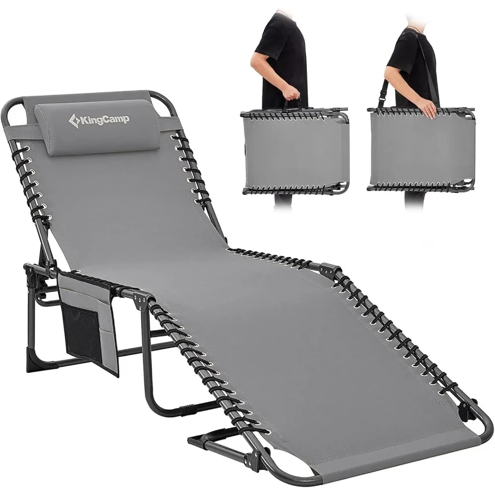 Lounge Chair Outdoor, Folding Portable Tanning Chairs Comfy Adjustable 5-Position Lay Flat Foldable Chaise Chaser Lounger with
Lounge Chair Outdoor, Folding Portable Tanning Chairs Comfy Adjustable 5-Position Lay Flat Foldable Chaise Chaser Lounger with