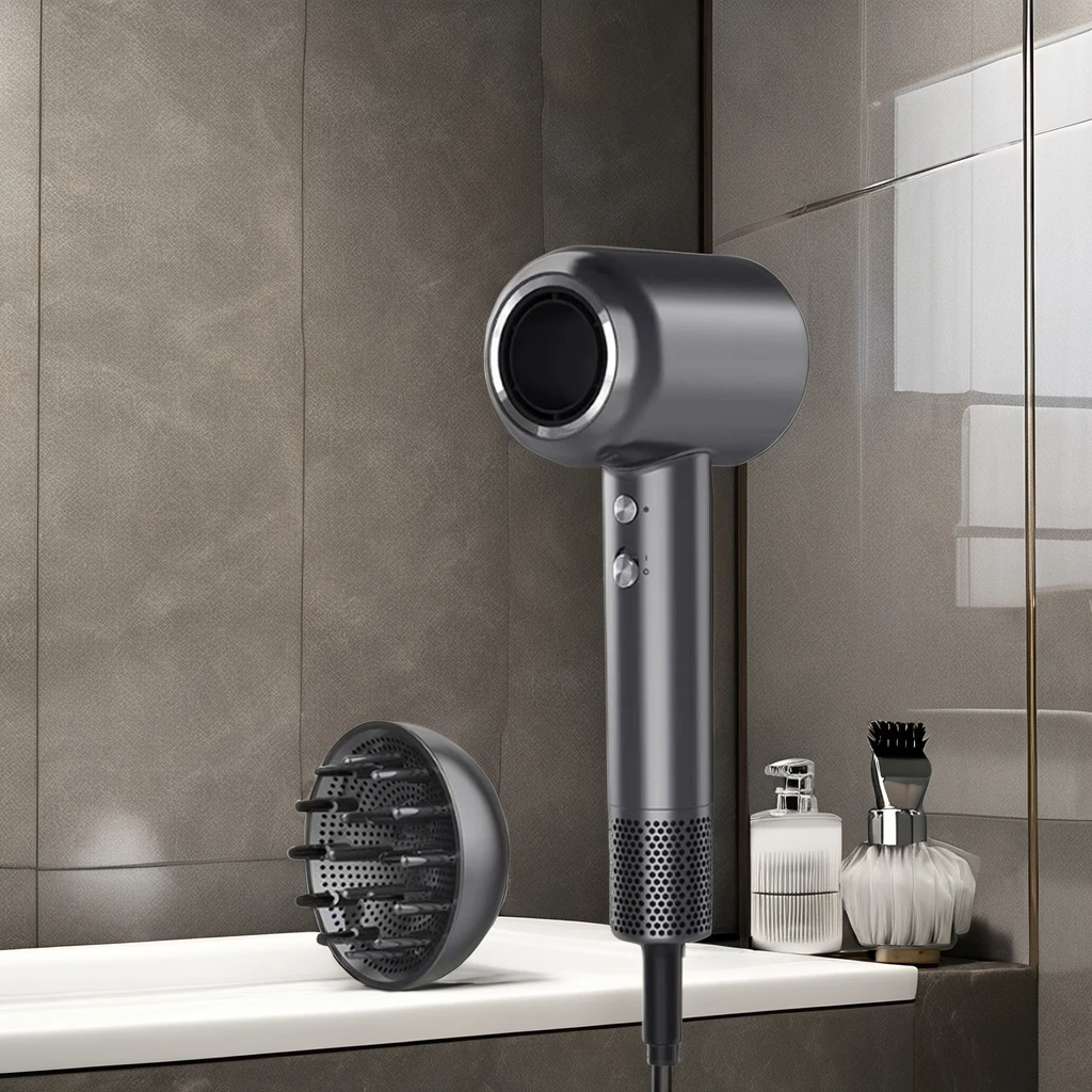 High Speed Hair Dryer Negative Ion Professional Quick-drying Low Noise Household Electric Cold Hot Air Hair Dryer With Diffuser
High Speed Hair Dryer Negative Ion Professional Quick-drying Low Noise Household Electric Cold Hot Air Hair Dryer With Diffuser