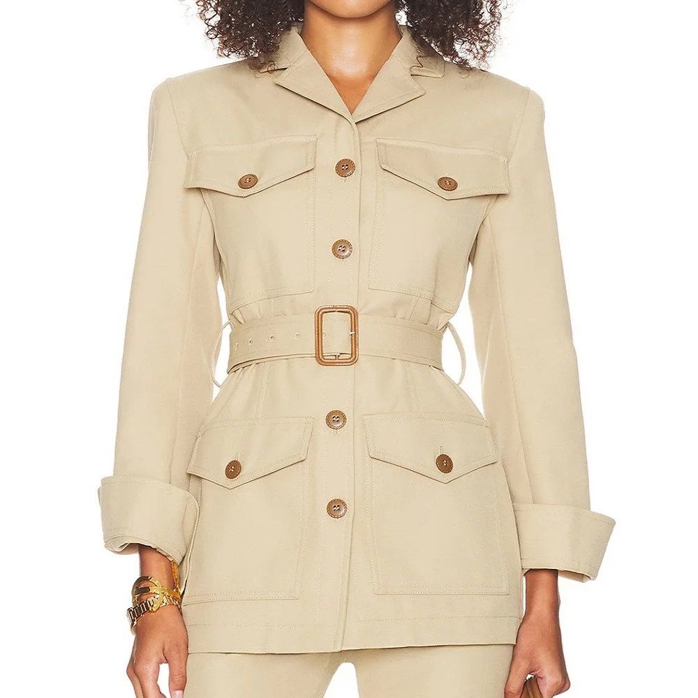 2026 Autumn Women's Workwear Jacket with Belt, Single-Breasted, Casual Women's Suit Jacket, Y2K New Fashionable Versatile Coat
2026 Autumn Women's Workwear Jacket with Belt, Single-Breasted, Casual Women's Suit Jacket, Y2K New Fashionable Versatile Coat