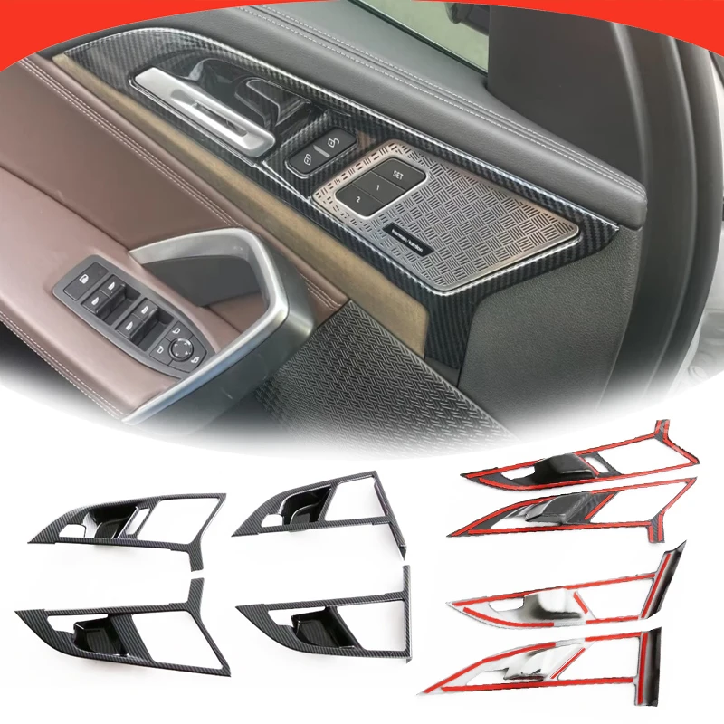 Car Interior Door Handle Bowl Panel Cover Trims Decoration for Bmw X1 2023 2024 U11 IX1 Carbon Fiber Accessories Kit Auto Modify
Car Interior Door Handle Bowl Panel Cover Trims Decoration for Bmw X1 2023 2024 U11 IX1 Carbon Fiber Accessories Kit Auto Modify
