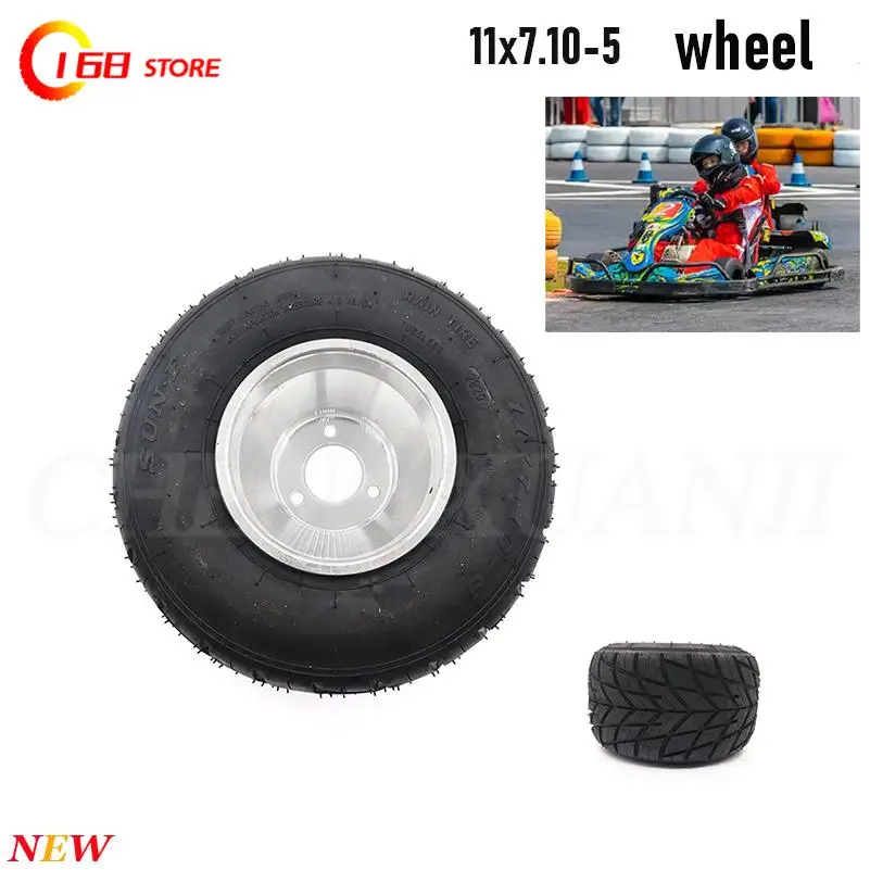 11X7.10-5 tubeless tire suitable for karting, drifting wheels, beach bikes, wheel assembly accessories
11X7.10-5 tubeless tire suitable for karting, drifting wheels, beach bikes, wheel assembly accessories
