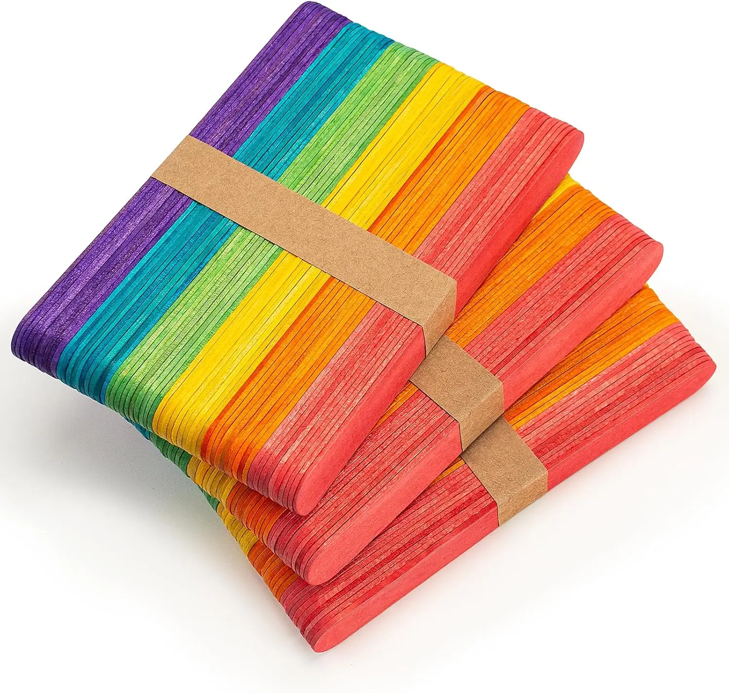 180 Rainbow Jumbo Craft Sticks for Kids Art Projects and Learning
180 Rainbow Jumbo Craft Sticks for Kids Art Projects and Learning