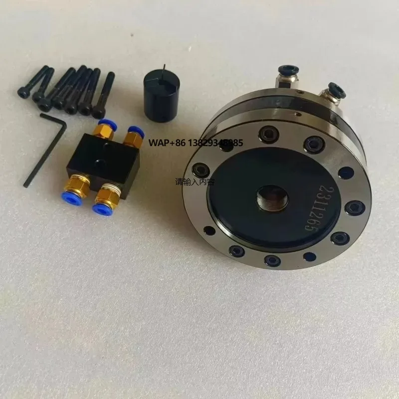 Internationally Rotating Collets. Air Collet Chuck for Lathe Spindle
Internationally Rotating Collets. Air Collet Chuck for Lathe Spindle