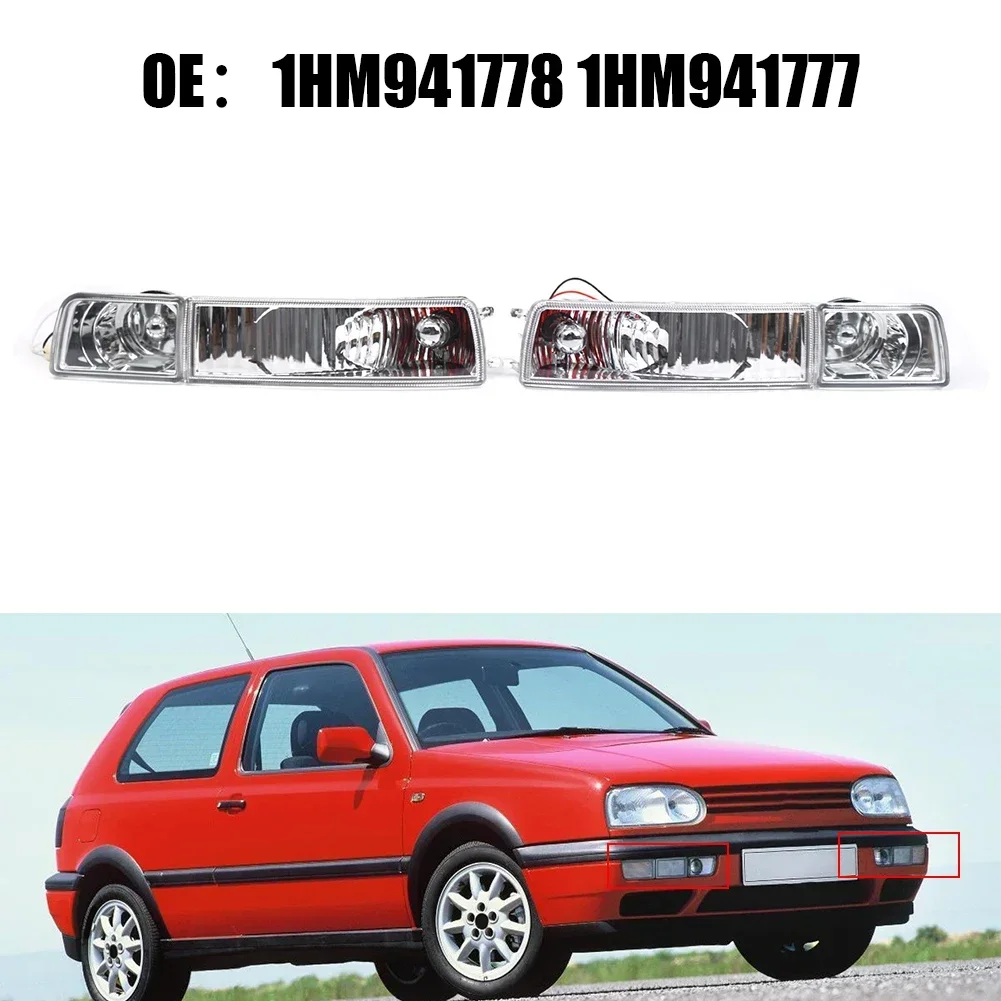 Front Bumper Fog Light Turn Signal Lamp For Golf- Mk3 93-98 1HM941778 1HM941777 Direct Installation Plug And Play Auto Parts
Front Bumper Fog Light Turn Signal Lamp For Golf- Mk3 93-98 1HM941778 1HM941777 Direct Installation Plug And Play Auto Parts