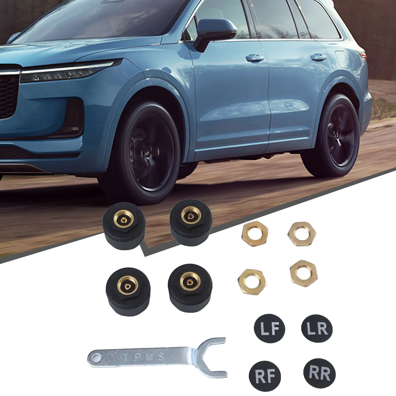 Motorcycle Tire Pressure Sensor Car TPMS-Compatible Tire Pressure Monitoring System Tyre External Sensors Android/IOS
Motorcycle Tire Pressure Sensor Car TPMS-Compatible Tire Pressure Monitoring System Tyre External Sensors Android/IOS