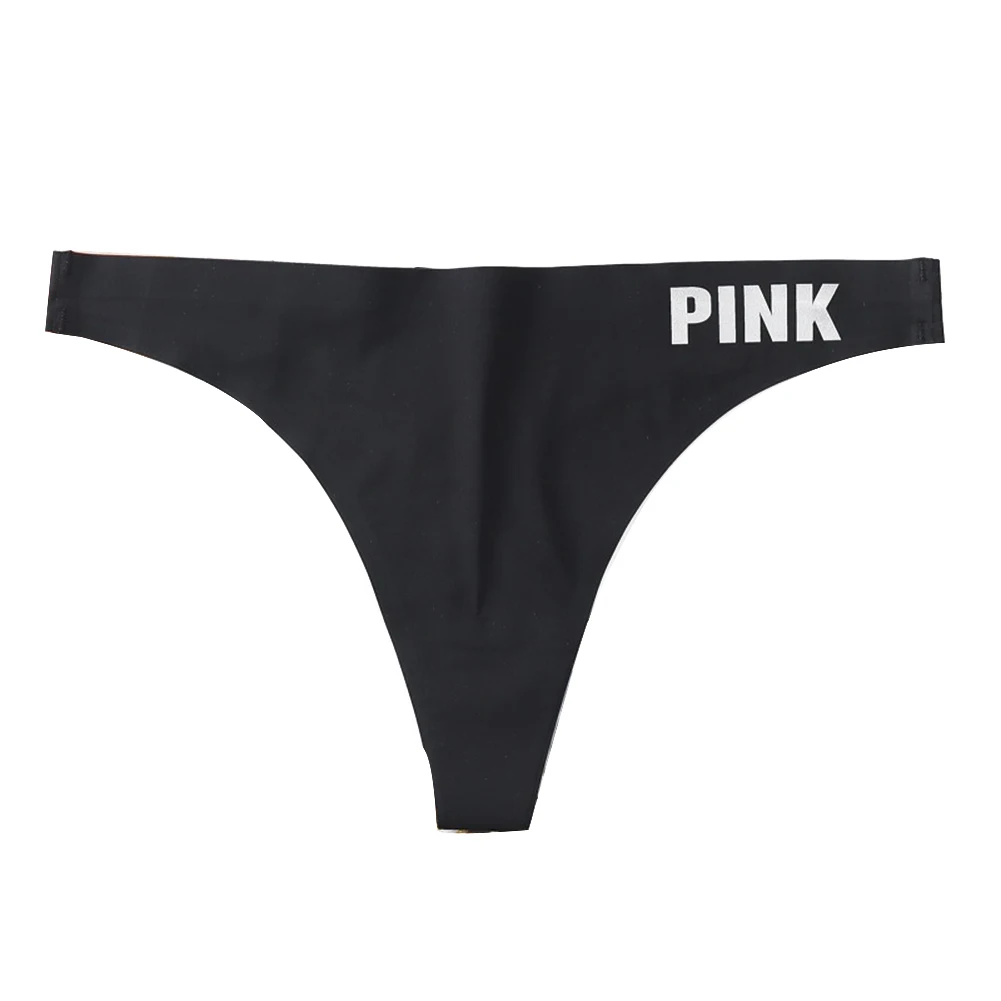 Female Thongs Smooth Letter Solid Color Underwear 1 Pc Elastic G-string High Stretch Ice Silk Low-Waist Fashion
Female Thongs Smooth Letter Solid Color Underwear 1 Pc Elastic G-string High Stretch Ice Silk Low-Waist Fashion
