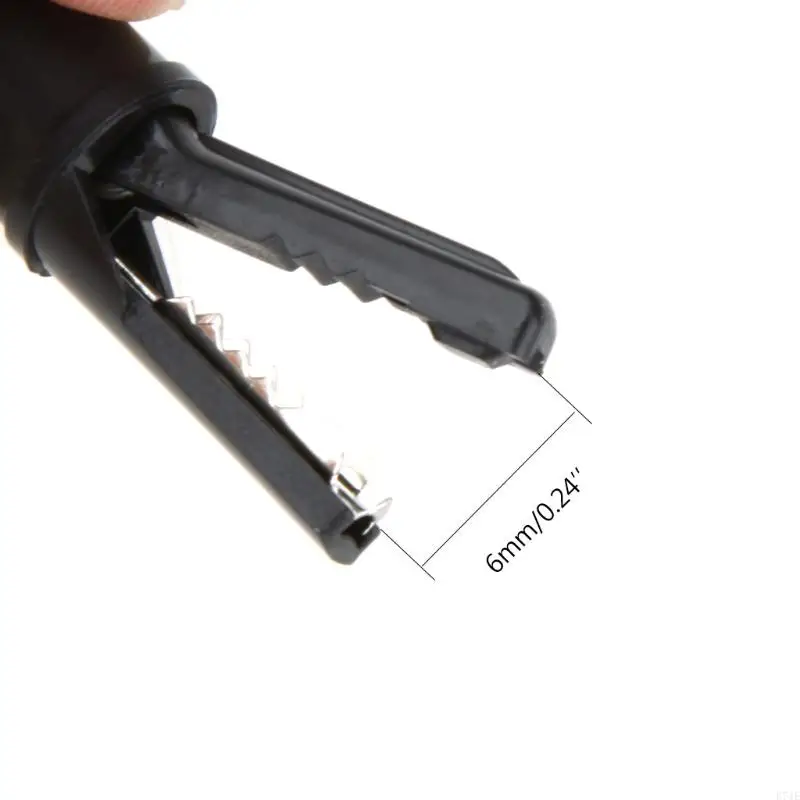 E74E Alligator Clips for Crocodile Type Insulative Protective for Crocodile Clips Red & Black Electrical Test Leads Alligator
E74E Alligator Clips for Crocodile Type Insulative Protective for Crocodile Clips Red & Black Electrical Test Leads Alligator