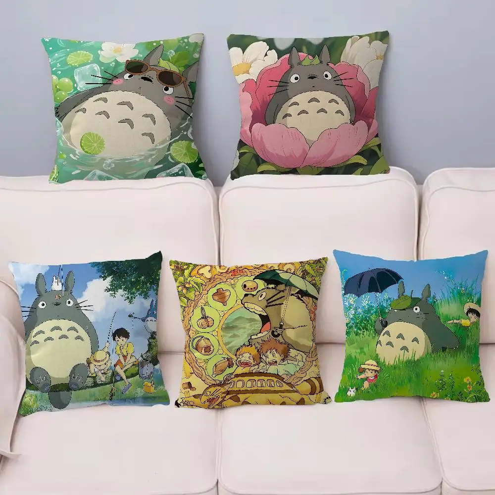 T-Totoros Art Cartoon 45*45cm Cushion Cover Pillow Cover Decor Pillowcase Home Pillowcase For Couch Pillow
T-Totoros Art Cartoon 45*45cm Cushion Cover Pillow Cover Decor Pillowcase Home Pillowcase For Couch Pillow
