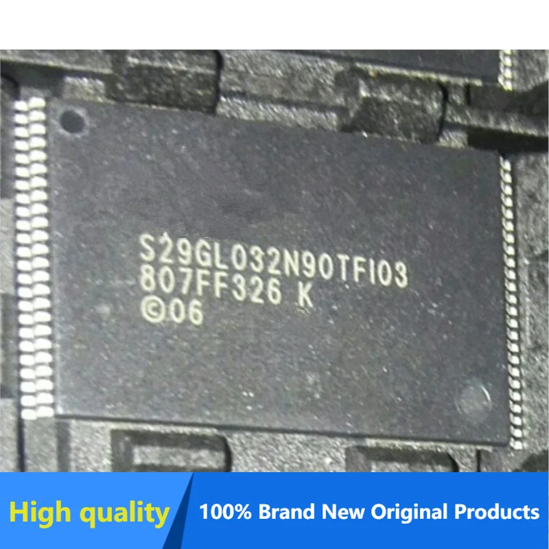 10PCS S29GL032N90TFI03 TSOP48 Original products, in stock, fast shipping.
10PCS S29GL032N90TFI03 TSOP48 Original products, in stock, fast shipping.