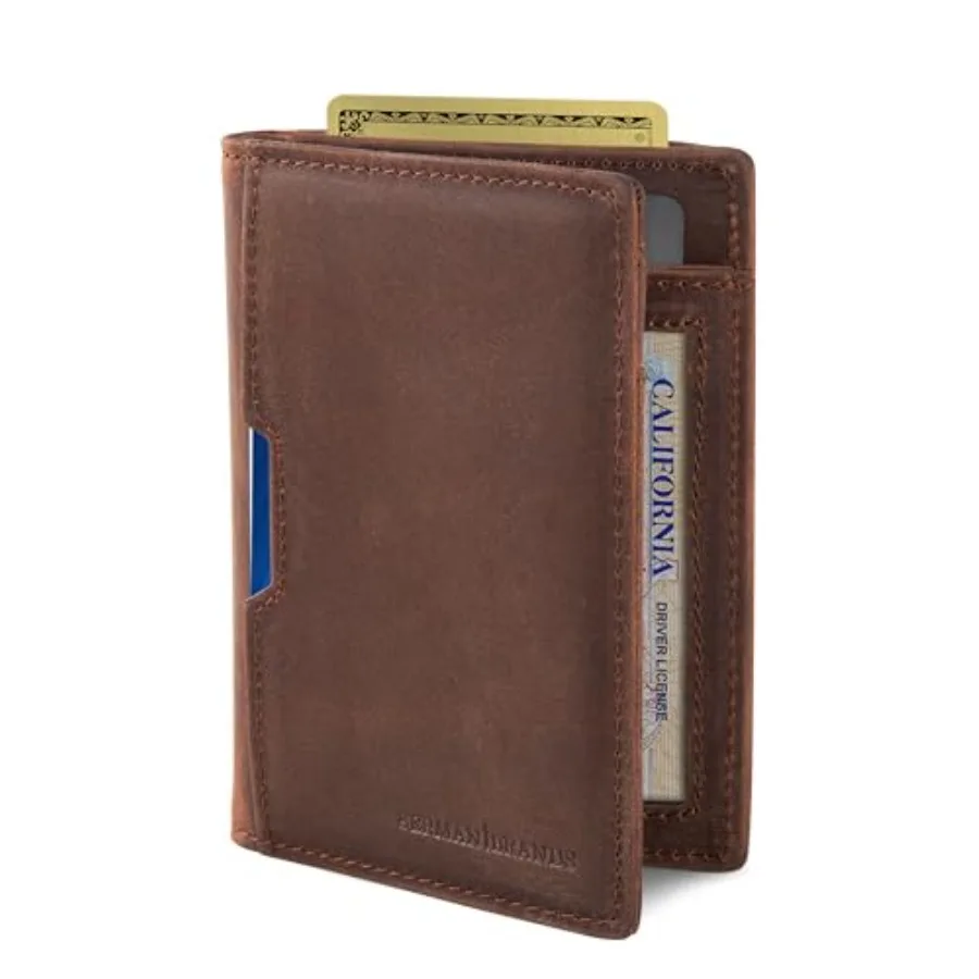 SERMAN BRANDS - Wallets for Men Slim Mens leather RFID Blocking Minimalist Card Front Pocket Bifold Travel Thin
SERMAN BRANDS - Wallets for Men Slim Mens leather RFID Blocking Minimalist Card Front Pocket Bifold Travel Thin