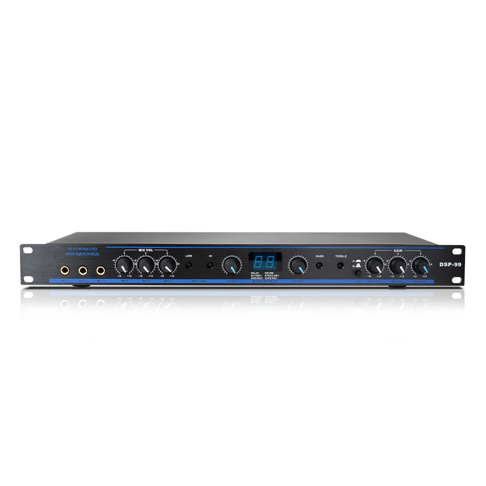 Professional Pre Effect Processor with 99 DSP Digital Bluetooths Reverb Excitation Effect Stage Home Karaoke Audio System
Professional Pre Effect Processor with 99 DSP Digital Bluetooths Reverb Excitation Effect Stage Home Karaoke Audio System