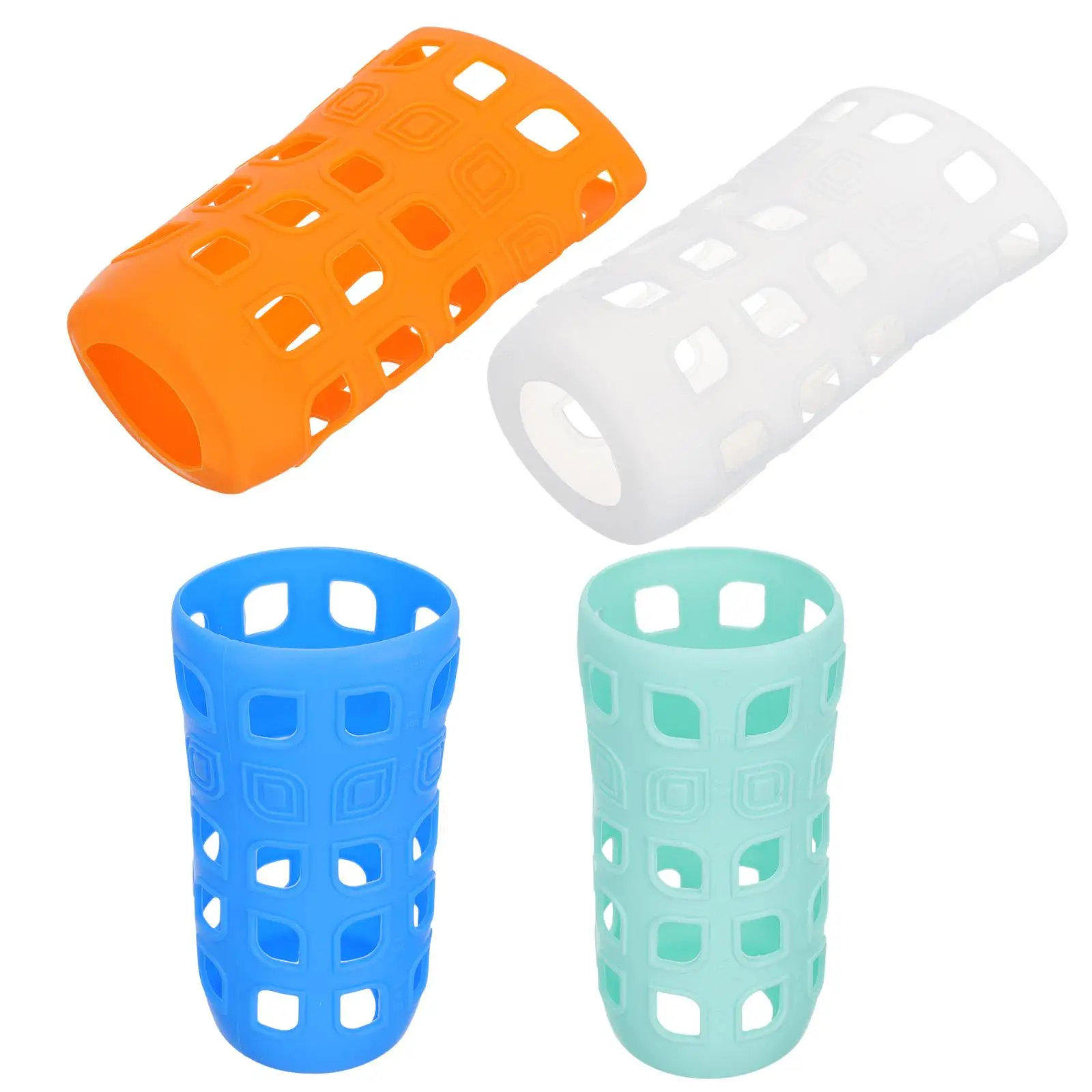4 Pcs Silicone Cup Cover Heat Insulation Bottle Protector Sports Sleeve Lightweight Portable Milk Bottle Accessory
4 Pcs Silicone Cup Cover Heat Insulation Bottle Protector Sports Sleeve Lightweight Portable Milk Bottle Accessory