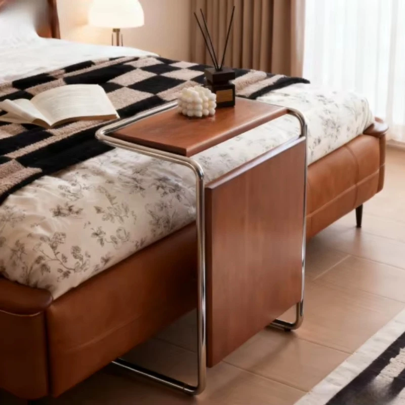 Simple modern style Living room and bedroom furniture Durable stainless steel frame Wooden porch table
Simple modern style Living room and bedroom furniture Durable stainless steel frame Wooden porch table