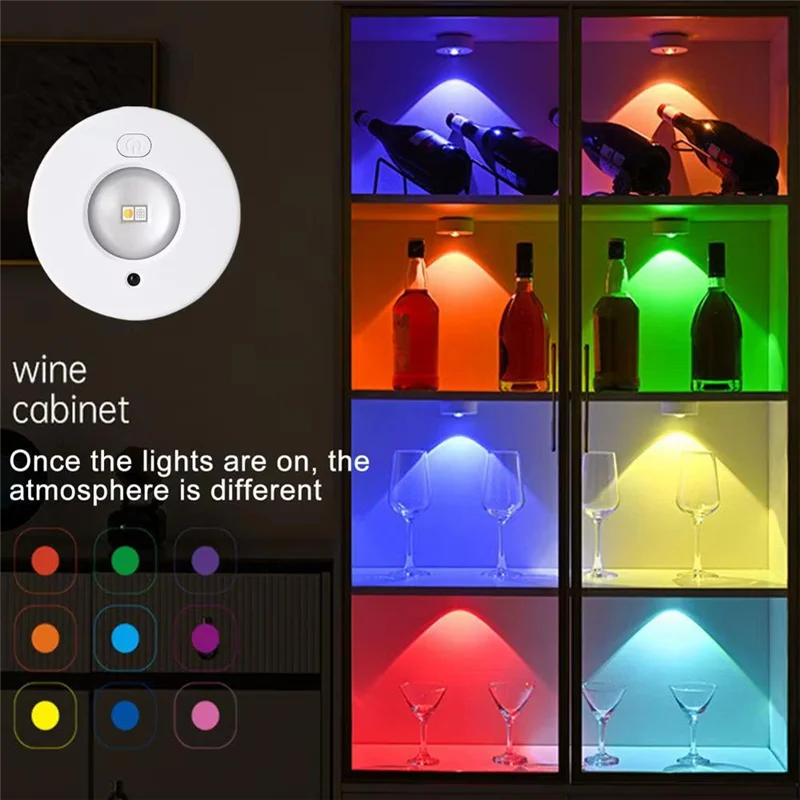 A51M-Closet Lights Wireless Stick On LED Under Cabinet Light 500Mah Dimmable Wireless Under Counter Lights With Remote
A51M-Closet Lights Wireless Stick On LED Under Cabinet Light 500Mah Dimmable Wireless Under Counter Lights With Remote