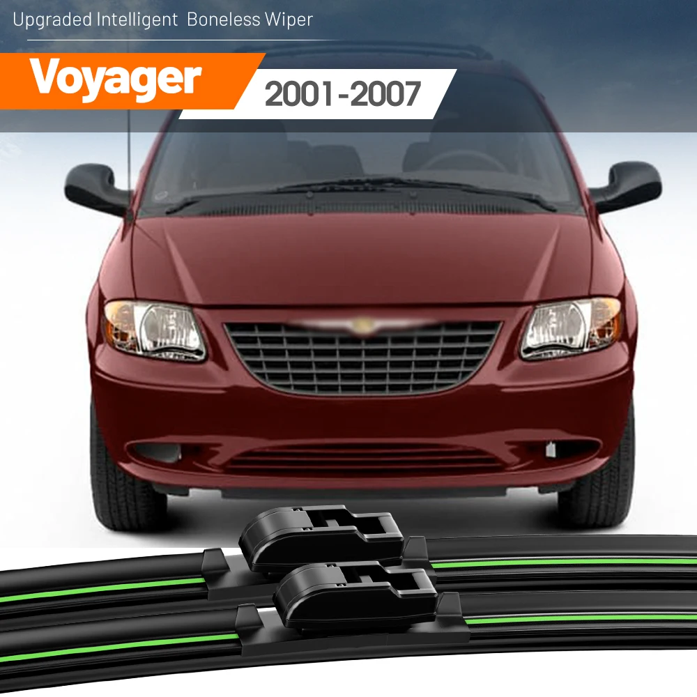 2pcs For Chrysler Voyager 2001-2007 Front Windshield Wiper Blades 2002 2003 2004 2005 2006 Windscreen Window Accessories
2pcs For Chrysler Voyager 2001-2007 Front Windshield Wiper Blades 2002 2003 2004 2005 2006 Windscreen Window Accessories