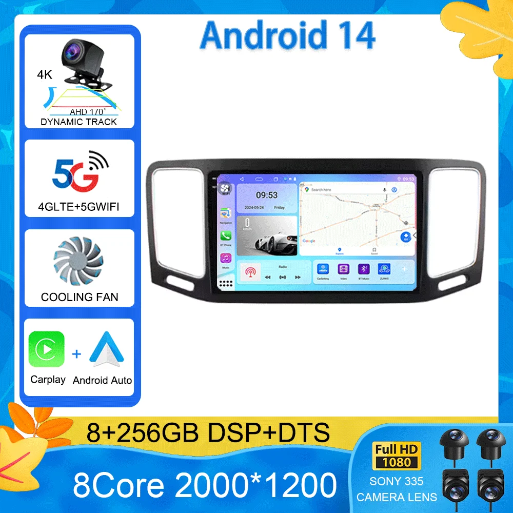 For Volkswagen VW Sharan 2012~2018 9'' Android 14 Car Radio Multimedia Player Stereo Octa Core 4G Carplay DSP 2.5D IPS
For Volkswagen VW Sharan 2012~2018 9'' Android 14 Car Radio Multimedia Player Stereo Octa Core 4G Carplay DSP 2.5D IPS