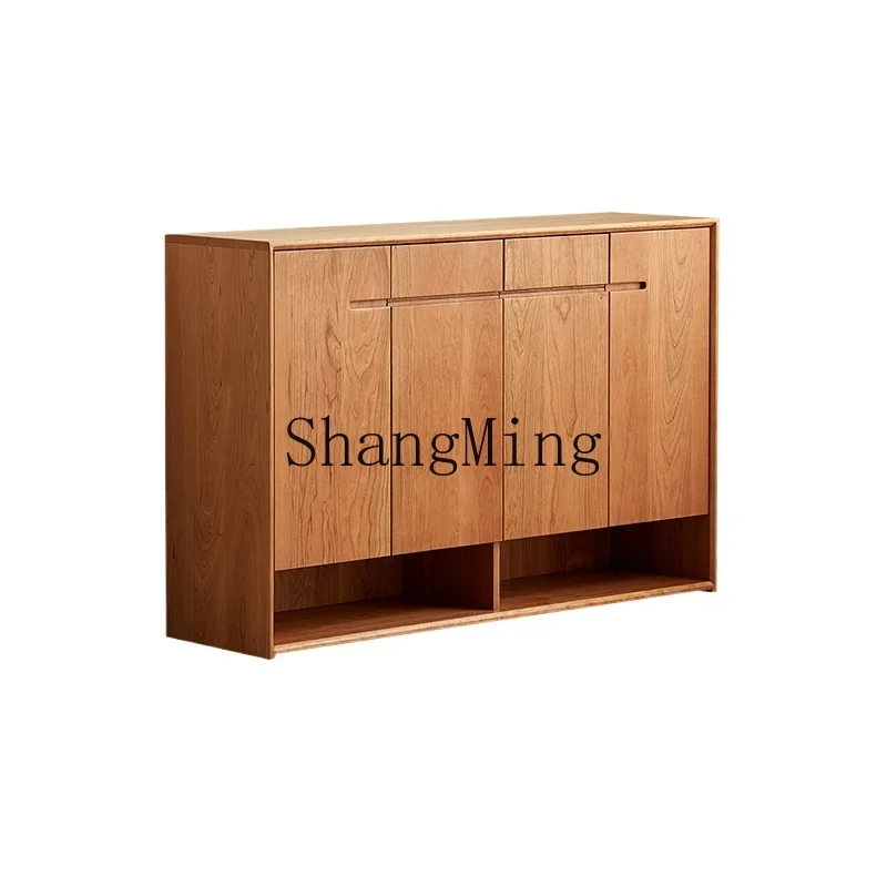 LXY cherry wood solid wood porch cabinet large capacity shoe rack multi-layer floor locker
LXY cherry wood solid wood porch cabinet large capacity shoe rack multi-layer floor locker