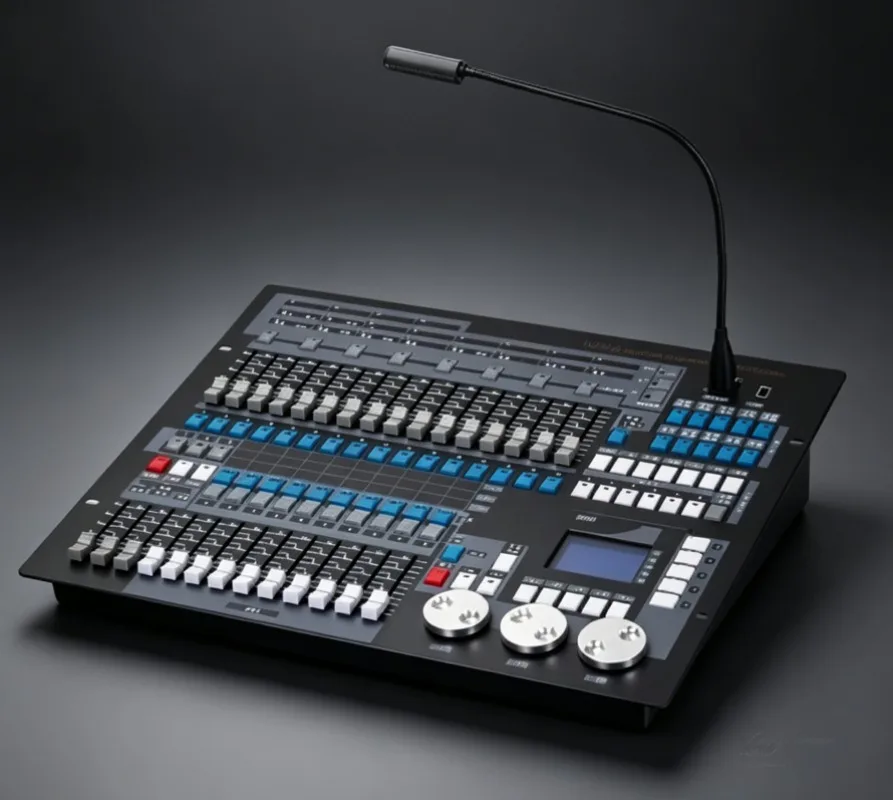 Original 1024 DMX Lighting Console, 1024 Channels Control Desk for DJ Wedding Beam Par Lighting
Original 1024 DMX Lighting Console, 1024 Channels Control Desk for DJ Wedding Beam Par Lighting