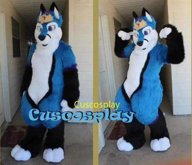 Furry Fox Dog Fursuit Wolf Cartoon Husky Mascot Costume Advertising Ceremony Fancy Dress Party Animal Carnival Performance Show
Furry Fox Dog Fursuit Wolf Cartoon Husky Mascot Costume Advertising Ceremony Fancy Dress Party Animal Carnival Performance Show
