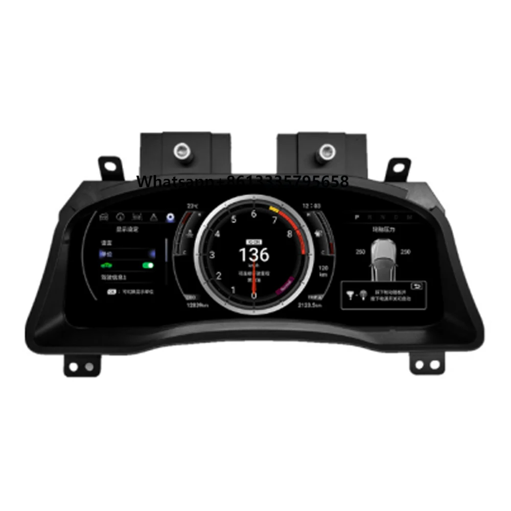 12.3" LCD Car Digital Dashboard Cluster for Prado 2004-2009 Virtual Instrument Panel Speedometer Cockpit Meter
12.3" LCD Car Digital Dashboard Cluster for Prado 2004-2009 Virtual Instrument Panel Speedometer Cockpit Meter