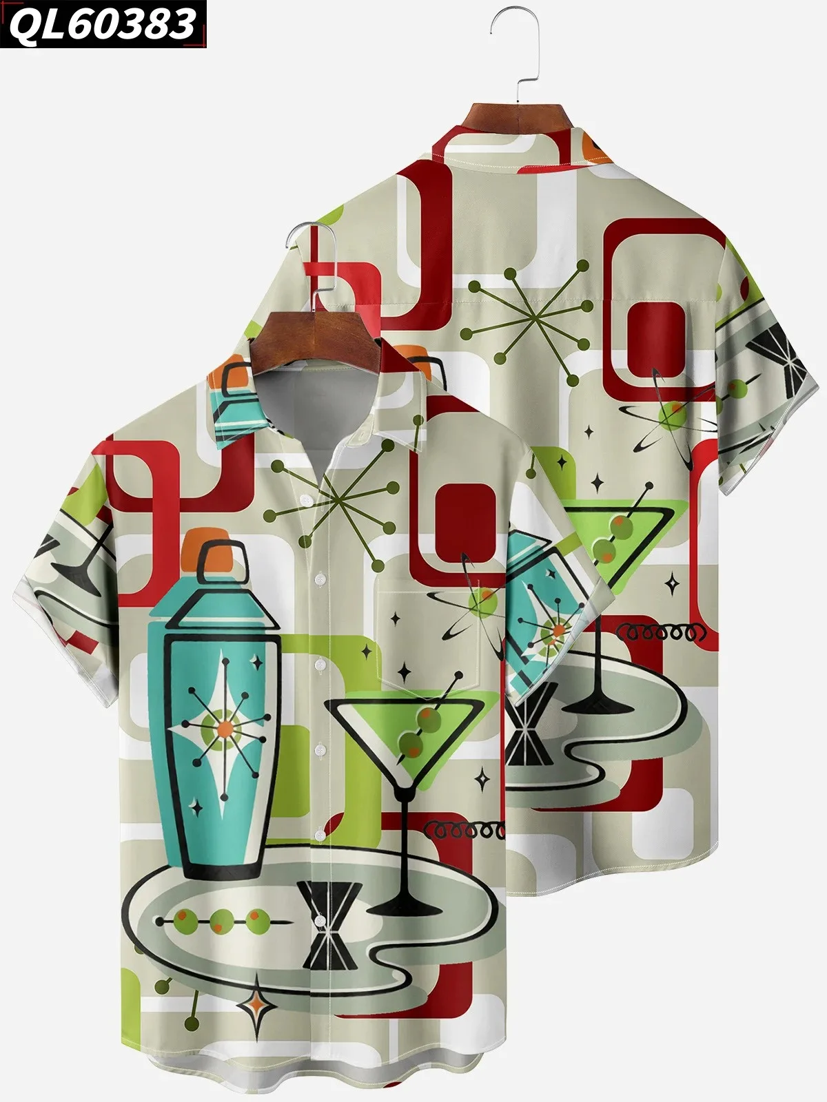 2024 Hawaiian Shirt Man Cocktails Beer Print Summer Casual Streetwear High Quality Luxury Men's Shirts Button Blouse Beach Tops
2024 Hawaiian Shirt Man Cocktails Beer Print Summer Casual Streetwear High Quality Luxury Men's Shirts Button Blouse Beach Tops