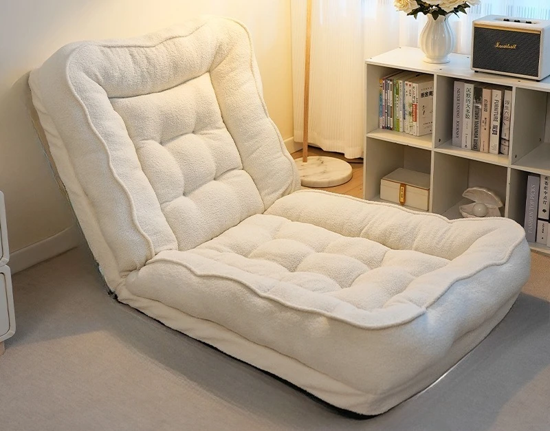 Lazy sofa reclining and sleeping human kennel bedroom small sofa 
Lazy sofa reclining and sleeping human kennel bedroom small sofa