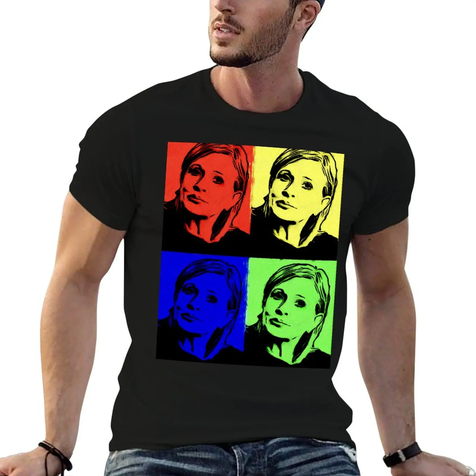 Andy Fisher/Carrie Warhol T-Shirt new edition sports fans blue archive clothing for men
Andy Fisher/Carrie Warhol T-Shirt new edition sports fans blue archive clothing for men