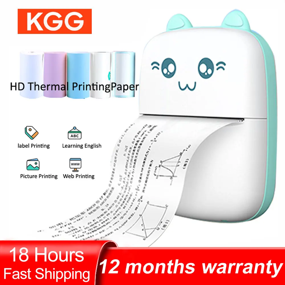 C9 Mini Printer Thermal Paper Picture Luggage Tags English Learning Bluetooth Printing Pocket Maker For Kids Greeting Cards DIY
C9 Mini Printer Thermal Paper Picture Luggage Tags English Learning Bluetooth Printing Pocket Maker For Kids Greeting Cards DIY