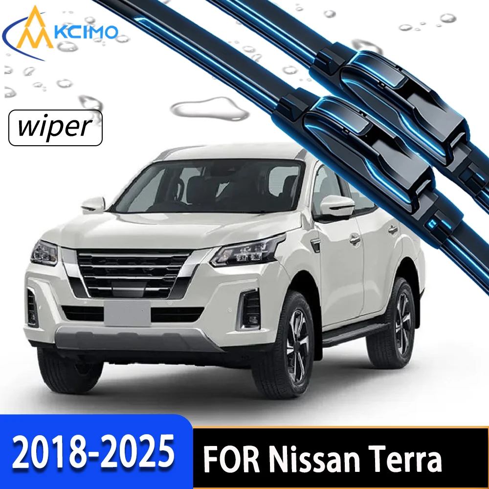 Durable Rubber Front Windscreen Wiper Blades, Stable Performance Under All Weather Conditions for Nissan Terra WD23 2018-2025
Durable Rubber Front Windscreen Wiper Blades, Stable Performance Under All Weather Conditions for Nissan Terra WD23 2018-2025