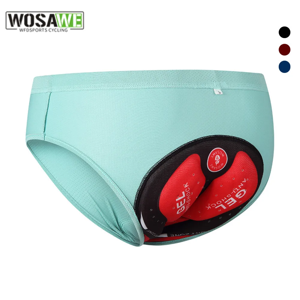 WOSAWE Men's Cycling Underwear Briefs Shorts Quick-dry Sports Tight Bicycle MTB Gel pad Riding Shorts cuecas masculinas atacado
WOSAWE Men's Cycling Underwear Briefs Shorts Quick-dry Sports Tight Bicycle MTB Gel pad Riding Shorts cuecas masculinas atacado